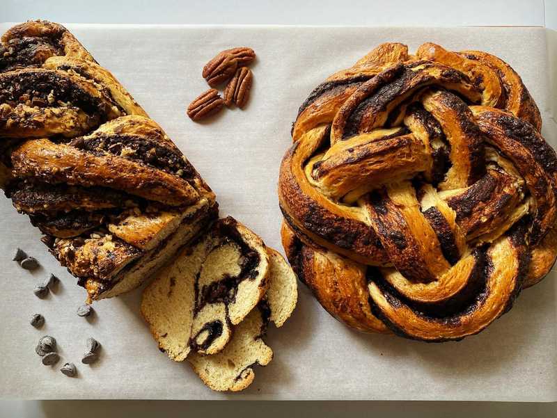 billowy babka braids