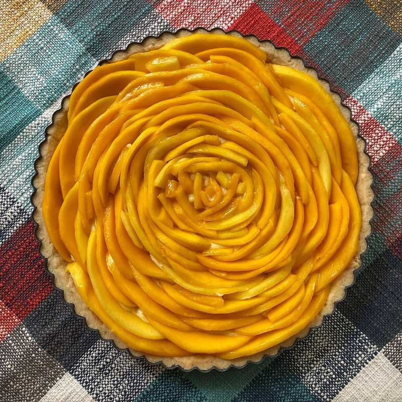 mango makes the cut
.
.
.
#tartart #mangotart #homemadetart  #summerdessert #freshfruit #summerfruit
