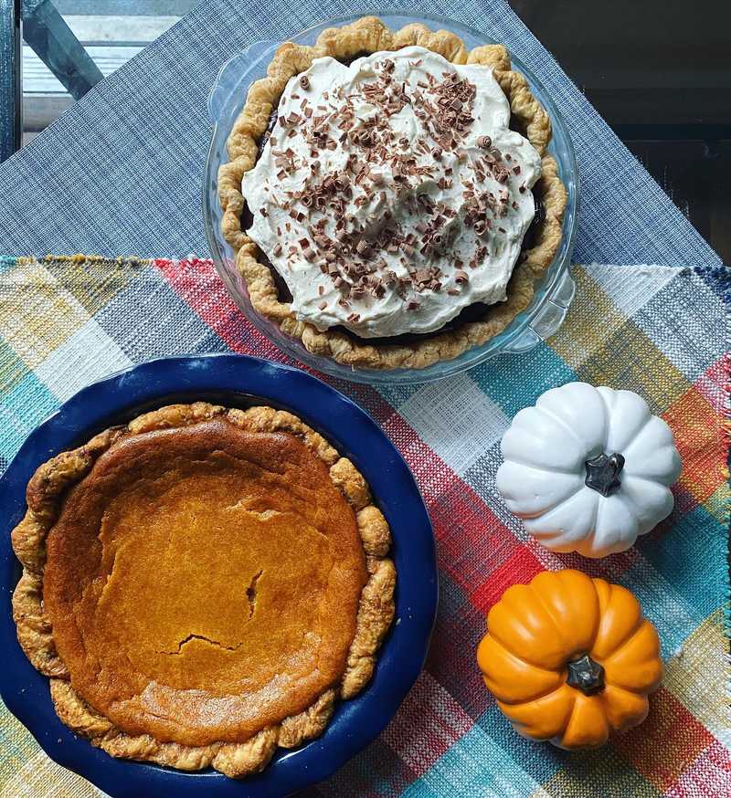that first bite of pie for the season just hits different